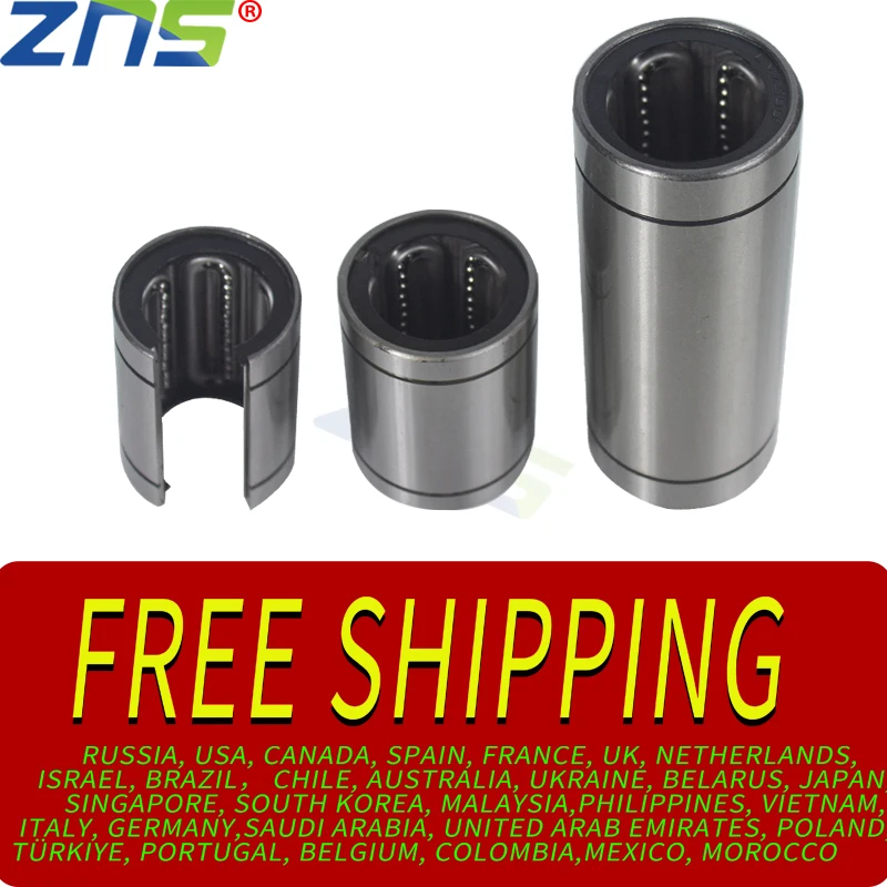 

Steel cage high-precision high-temperature resistant linear bearingLM8GA /LM12GAOP/LML20GA/LM25GA/LM30GAOP/LML35/LM40GA/LM50GAOP