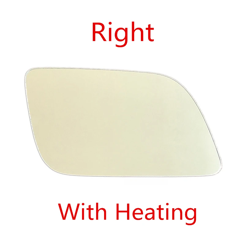 

Стекло бокового зеркала для Volkswagen Polo 2002 2003 2004 2005, HD с подогревом, линза зеркала заднего вида, автомобильные аксессуары