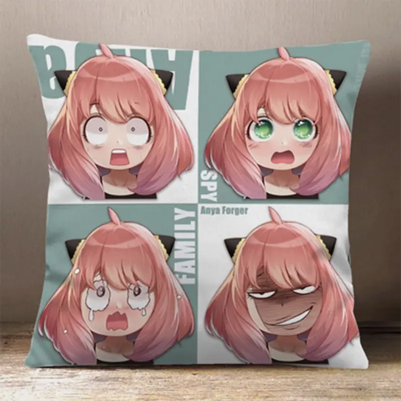 

Cartoon Girl Pillow Case Cute Girl Pillowcases for Pillows Boy Girl Kid Room Aesthetics Gift Double Bed Cushions Cover 40x40cm