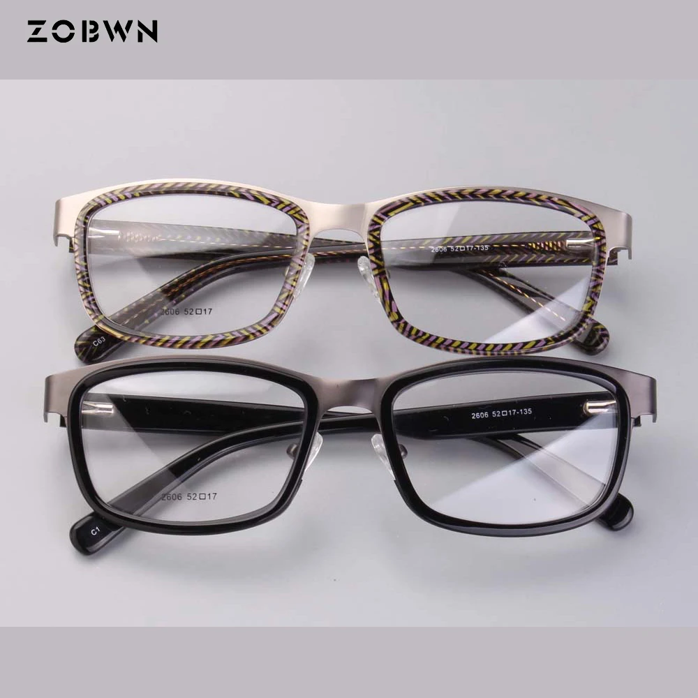 Business man glasses vintage frame branded design glasses oculos acetate glasses women gafas armacao de oculos de grau Lunettes