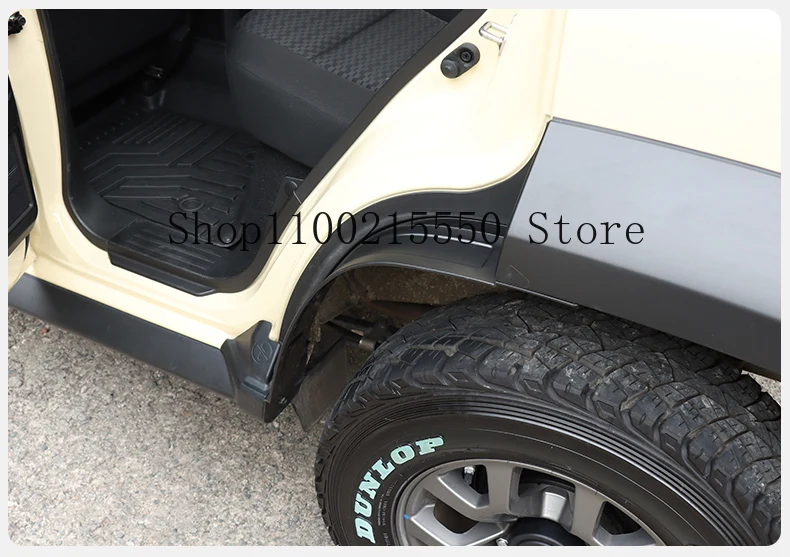 Для Suzuki Jimny 2024 2025 брызговик 5 дверей Jimny JC74 задняя дверь крыло колесная арка подкладка внутренняя подкладка брызговик 2 шт.компл. (art.: 3920d2e79cd77) - 3920d2e79cd77