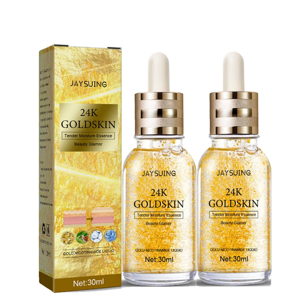 

Collagen Removal Wrinkle Serum 24K Gold Anti Aging Lifting Firming Fade Fine Lines Face Essence Moisturizing Skin Care Products