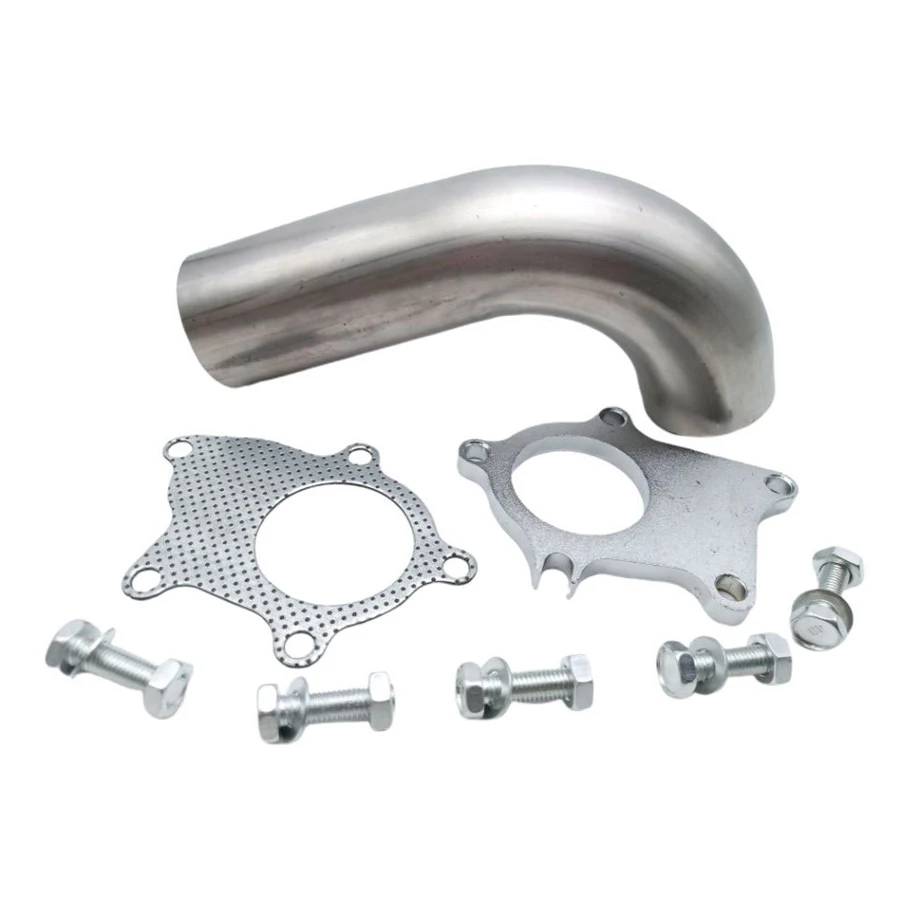 T3/T4 T04E 90 градусов 2 5 дюйма стандартная/самосвальная труба + прокладка болтов