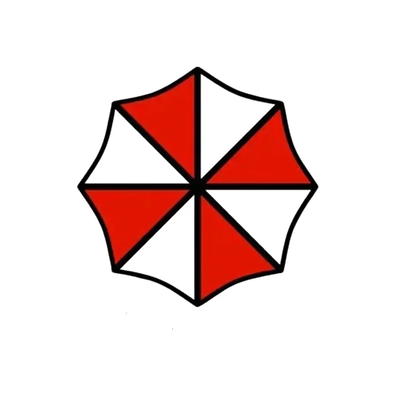Фото Виниловая наклейка на автомобиль с логотипом Umbrella Corporation, креативная декоративная наклейка JDM Special Tactics Rescue Service №4