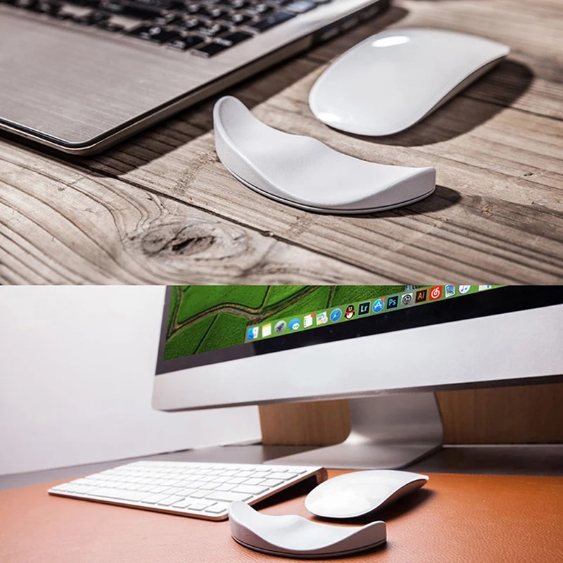 

Ergonomic Silicon Hand Cushion Wirst Support Mousepad Computer Mouse Pads