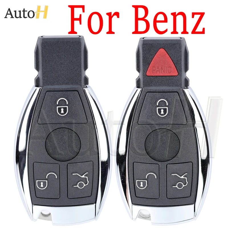 Автомобильный чехол для смарт-ключа Mercedes Benz A B C E G W Class W203 W204 W205 W210 W211 W212 W221 3/4
