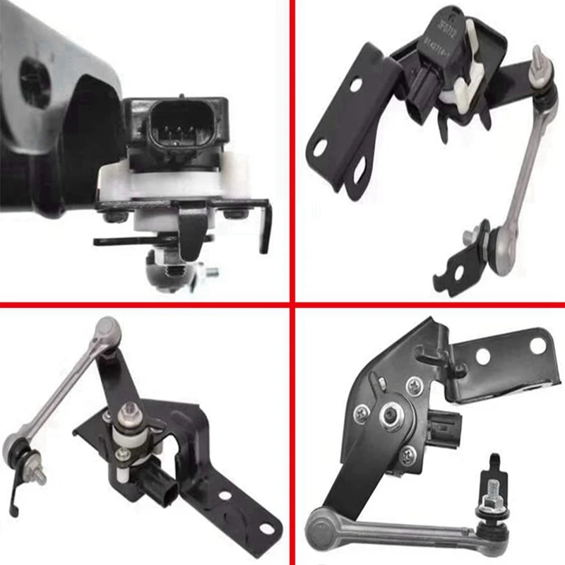 1 пара передних 8651A064 + задний датчик фар 8651A065 для Mitsubishi Pajero Montero 4 IV V8 V9 06-16 высоты