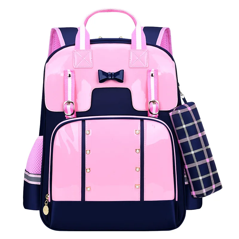 Водонепроницаемый Школьный набор для девочек, детский ортопедический рюкзак для учебников