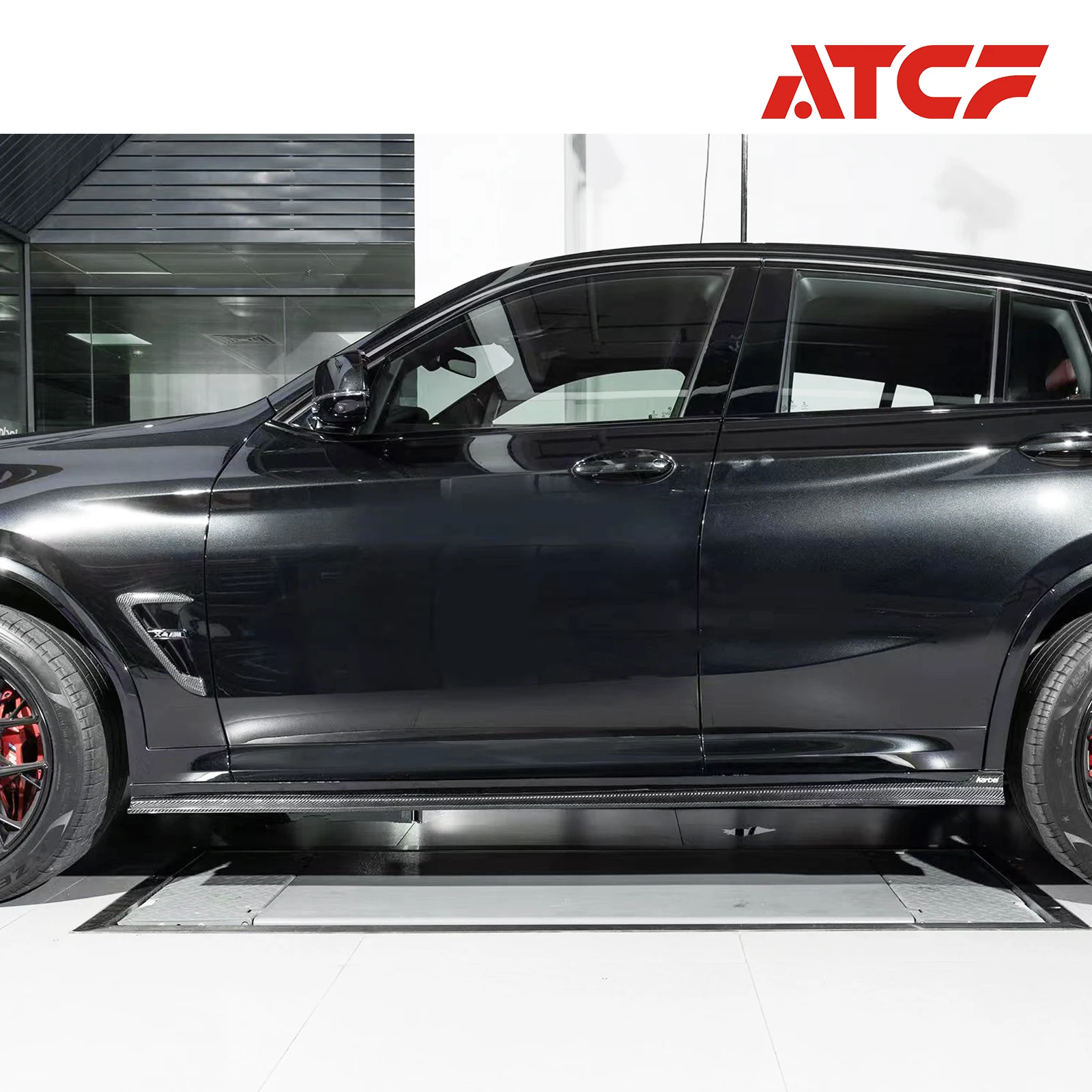 Боковые юбки из углеродного волокна BMW F98 X4M LCI KB |