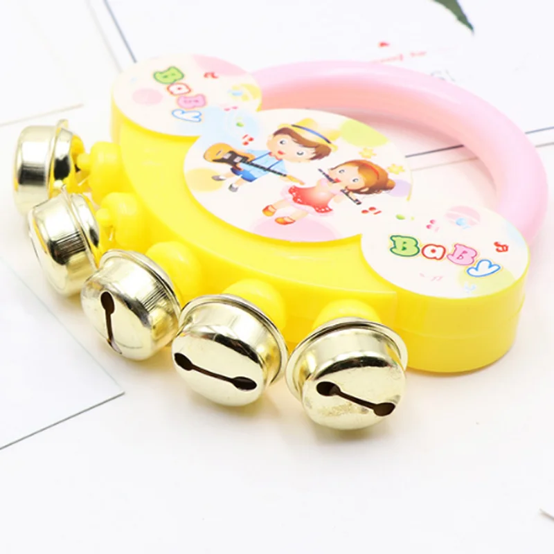 Новая детская погремушка мультяшный металлический колокольчик игрушка |