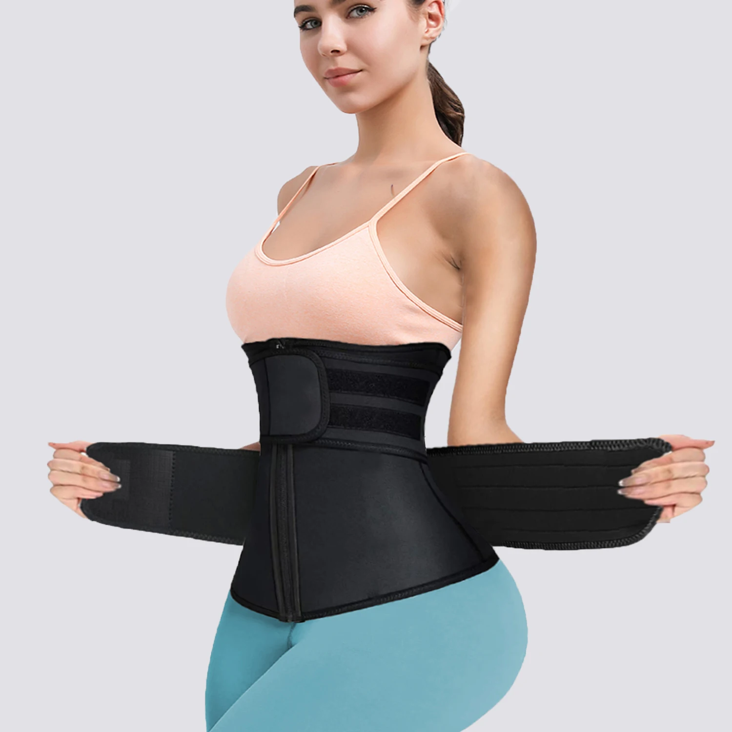 

Shaperwear Waist Trainer Neoprene Sauna Belt for Women Weight Loss Cincher Body Shaper Tummy Control Strap Slimming Fitness Belt
