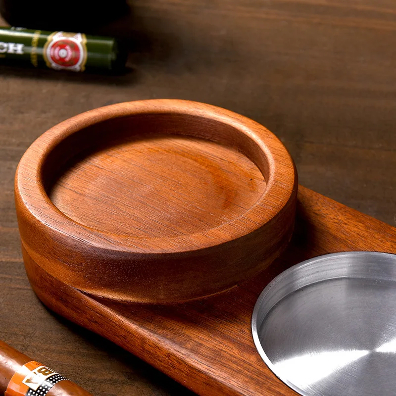 

New creative ashtray whiskey cup holder American cigar storage box