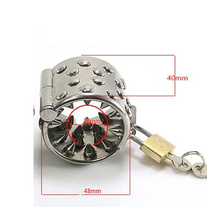 Men Chasitity Cage Rings Underwear with Lock Key Lingerie 304 Stainless Steel Body Muscle Exercise Tools for Adult Accessories