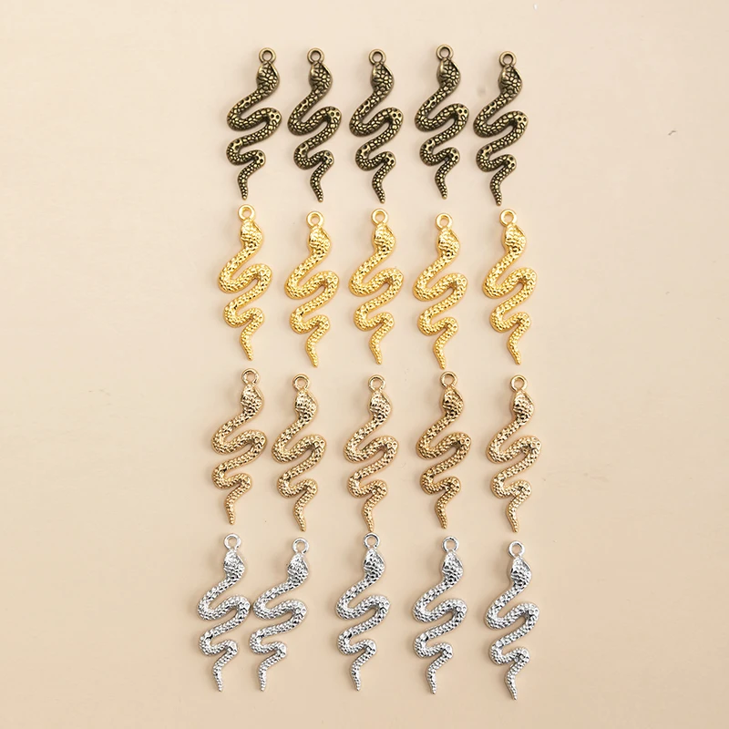 

Подвеска «Змея» из сплава, 20 шт./лот