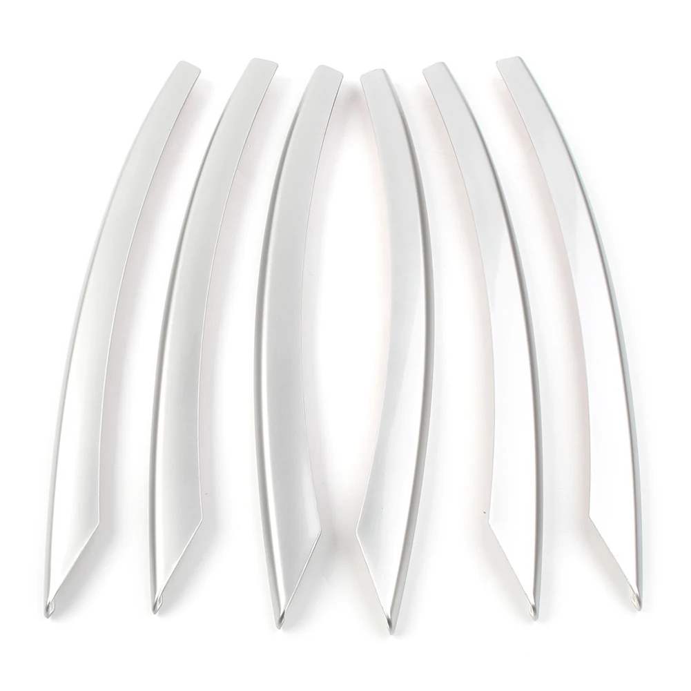 6 шт. передний бампер автомобиля противотуманная фара декоративная накладка для