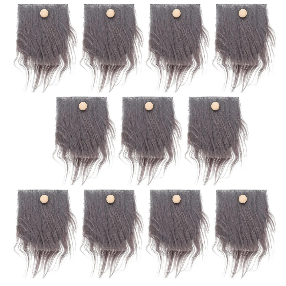 

Fluffy Gnome Beard Fake Crafting Gnomes Supplies Beards Decor Bread And Bead Wood Nose Santa Suits