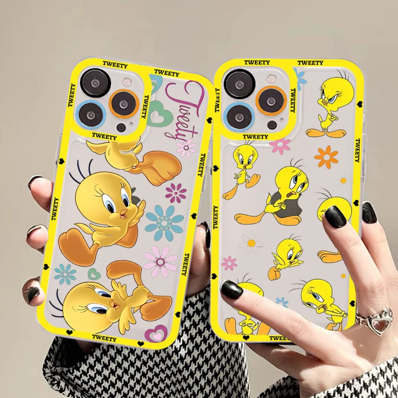 T-Tweetys, птичка для Redmi 7, 8, 9 A, для Redmi Note 5, 7, 8, 9, 10, 11 Pro Max, 4G, чехол для телефона Funfas