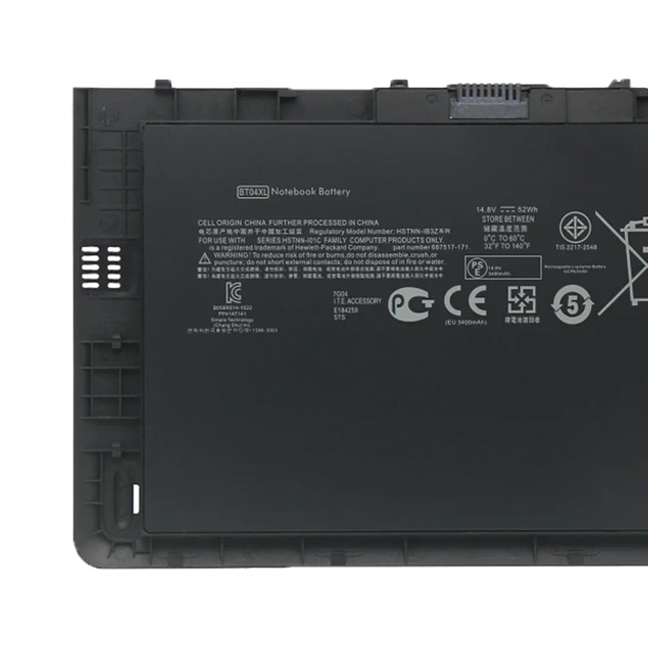 НОВЫЙ BT04XL 687945 -001 Аккумулятор для HP EliteBook Folio 9470 9470M 9480M HSTNN-IB3Z HSTNN-DB3Z HSTNN-I10C BA06