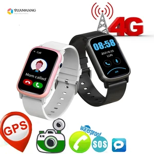 ip67 waterproof smart 4g gps wi fi tracker locate kids student remote camera monitor smartband video call android phone watch free global shipping