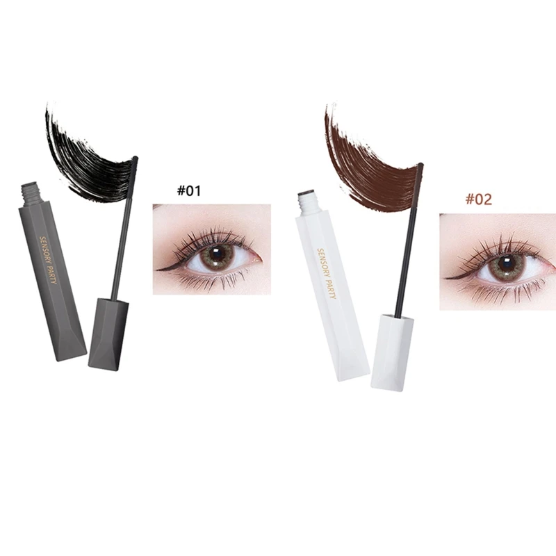 

4D Silk Fiber Lash Mascara Waterproof 4D Mascara for Lengthen Thicken Eyelashes P8DD