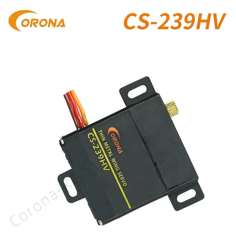 Цифровая металлическая георезинка Corona CS239HV, 4,6 кг/сек/22 г, для управления полетом вертолетов и самолетов на радиоуправлении