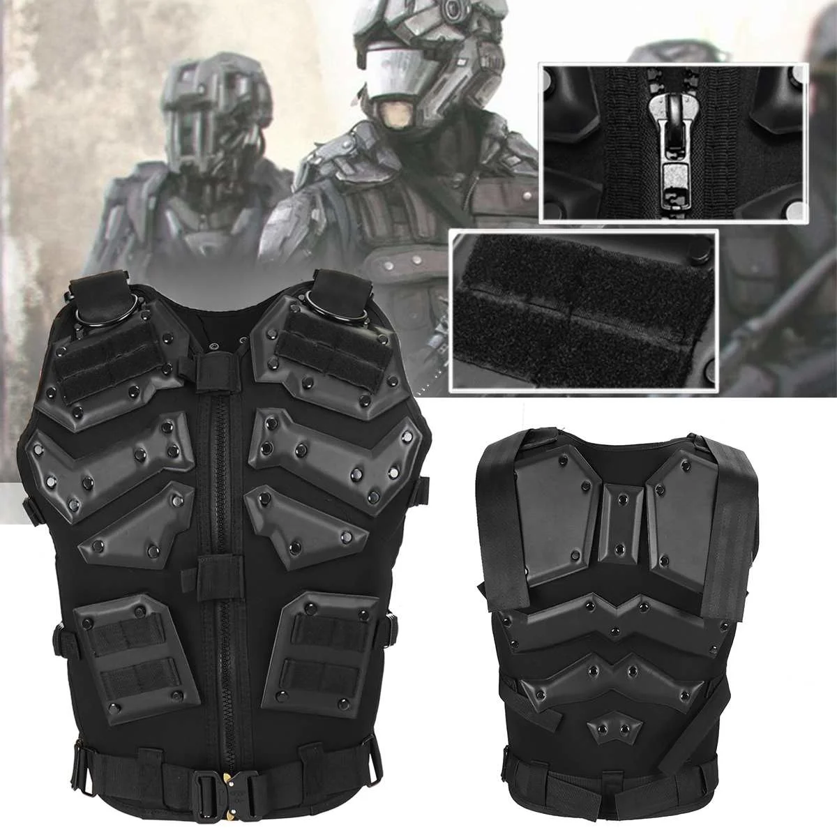 

New Tactical Vest Multi-functional Body Armor Outdoor Airsoft Paintball Training CS Protection Equipment Molle Vests