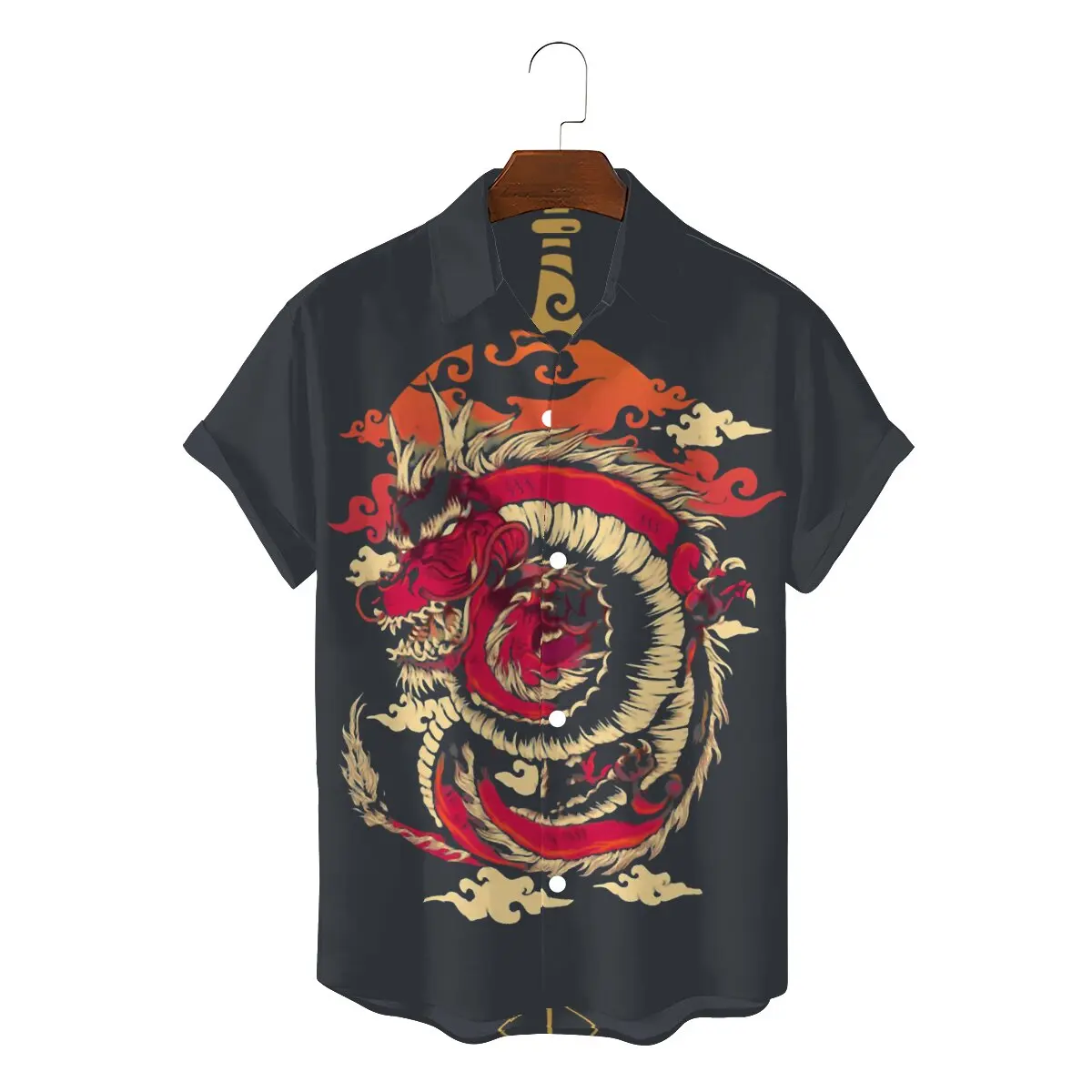 

Red dragon 3D Shirt For Male DnD Game Camisetas Fashion Shirts Comfortable Printed Loose