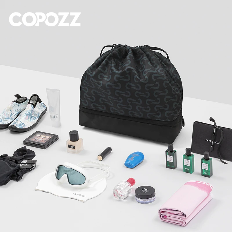 Copozz Beach Summer Luxury Bag Large Casual Totes Woman Shoulder Bag Composite Travel Bag Big Waterproof Yoga Swimming Handbag