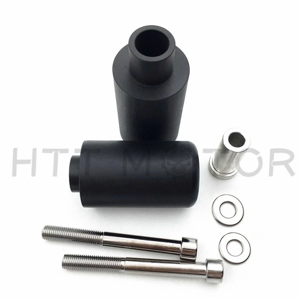 

Frame Slider Crash Protector For Suzuki GSXR 1000 2003-2004 No Cut Black Aftermarket Motorcycle Parts
