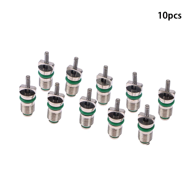 

10 шт. AC R134A сердечник клапана автомобильного кондиционера, сердечники для автомобильного кондиционера, набор для ремонта, термостойкий фотоэлемент