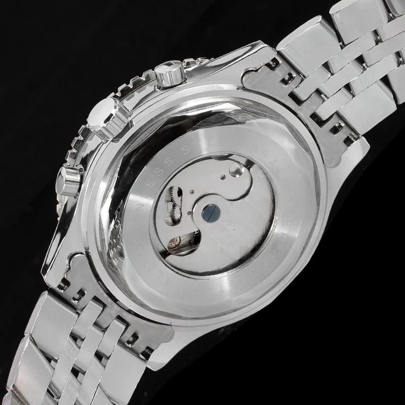 JARAGAR Механические мужские часы с турбийоном