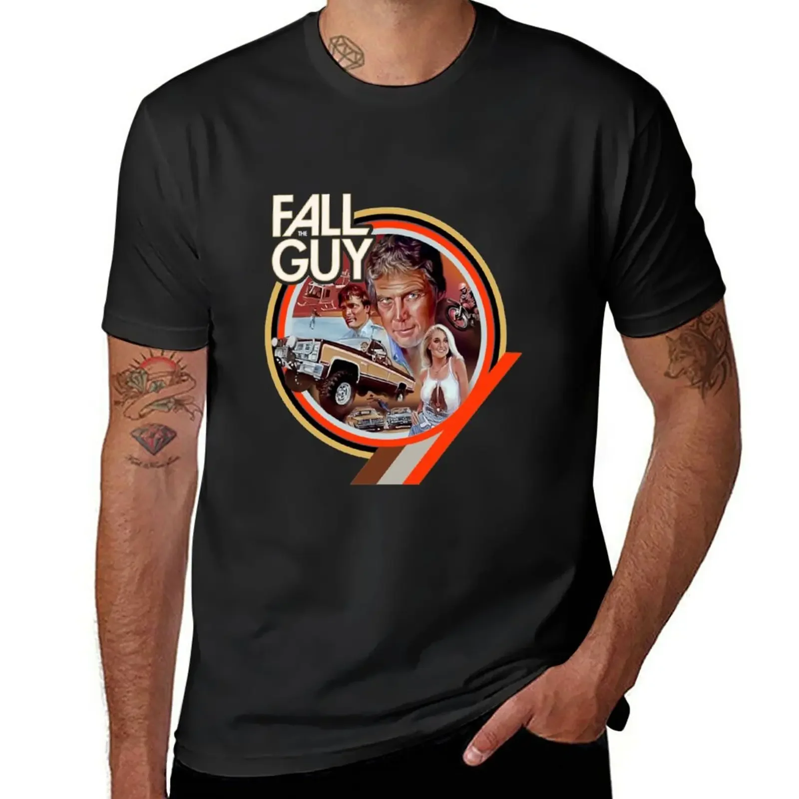 Новая футболка The Fall Guy Футболка Guy_by Trazzo_ летняя одежда возвышенная мужская