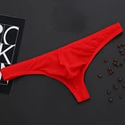 Женские мужские бриджи и G-стринги, сексуальное мужское нижнее белье, трусики из ледяного шелка, брифы, трусики танга, бикини