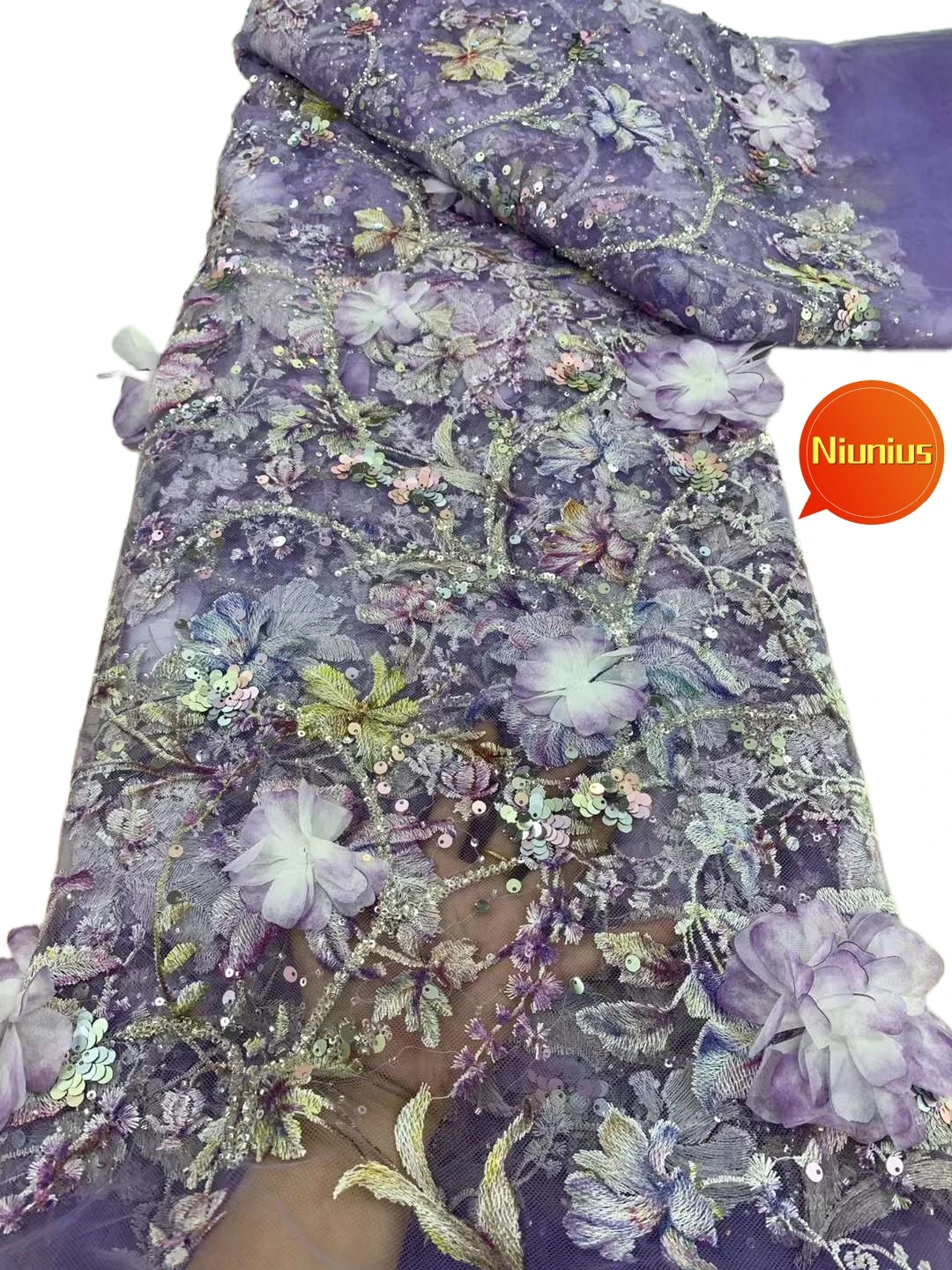 Новинка 2024 элегантное мягкое роскошное платье лучшего качества с 3D аппликацией