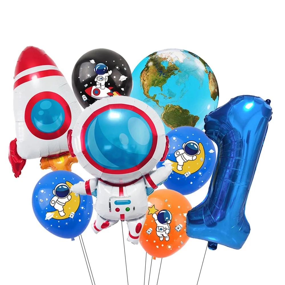 Набор воздушных шаров из фольги в виде астронавта 32 дюйма