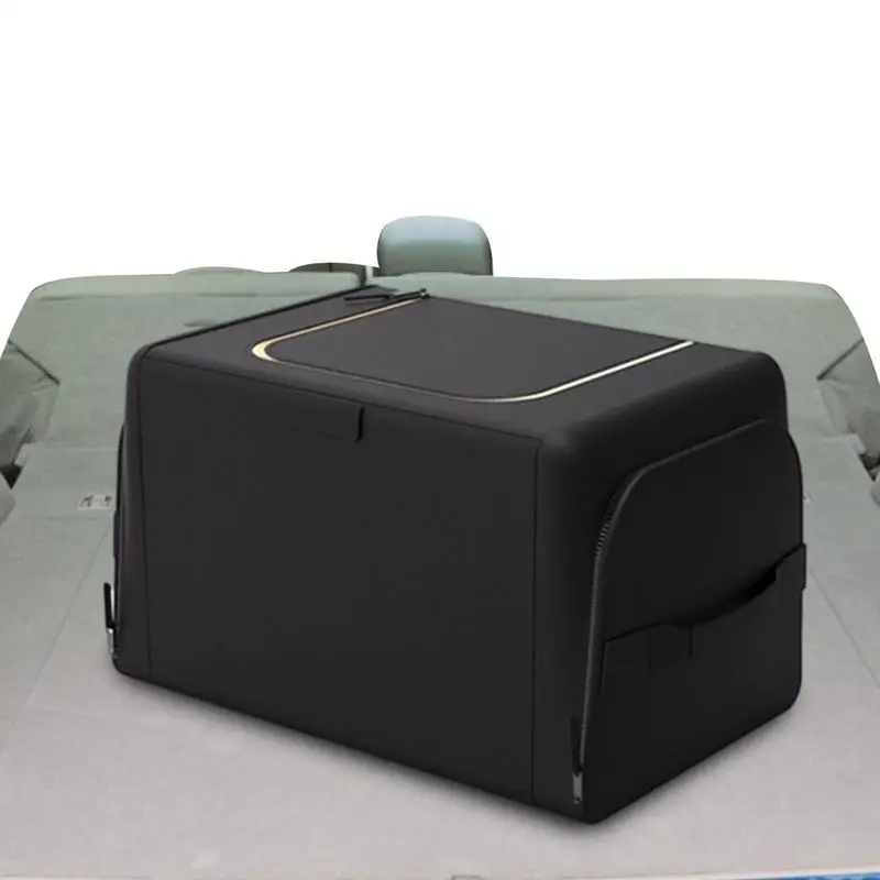 

Multipurpose Collapsible Car Trunk Storage Organizer With Lid Portable Car Storage Bag Nonslip Car Trunk Organizer