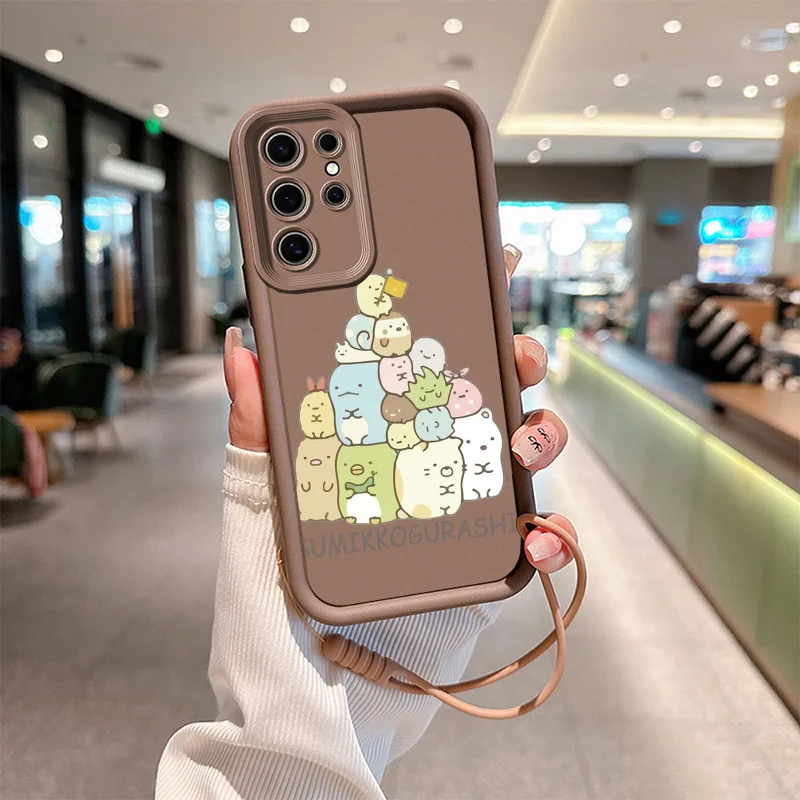 S-Sumikko G-Gurashi Eyes лестница веревка Чехол для телефона Xiaomi 12T 11Lite 14 Poco F5 F4 2 X5 4 3 M3 Redmi 9AC