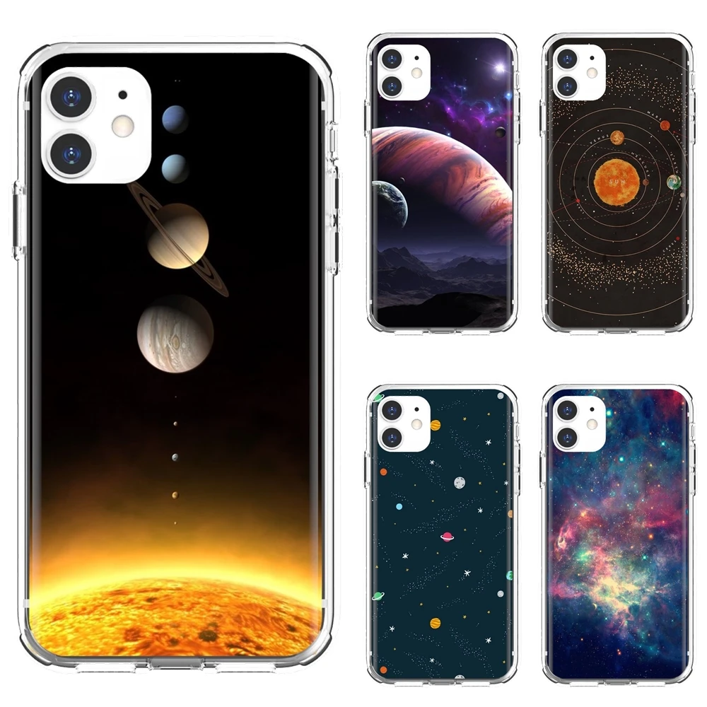 

Creative-Universe-Planet-Wallpaper Soft Case Covers For iPhone 10 11 12 13 Mini Pro 4S 5S SE 5C 6 6S 7 8 X XR XS Plus Max 2020