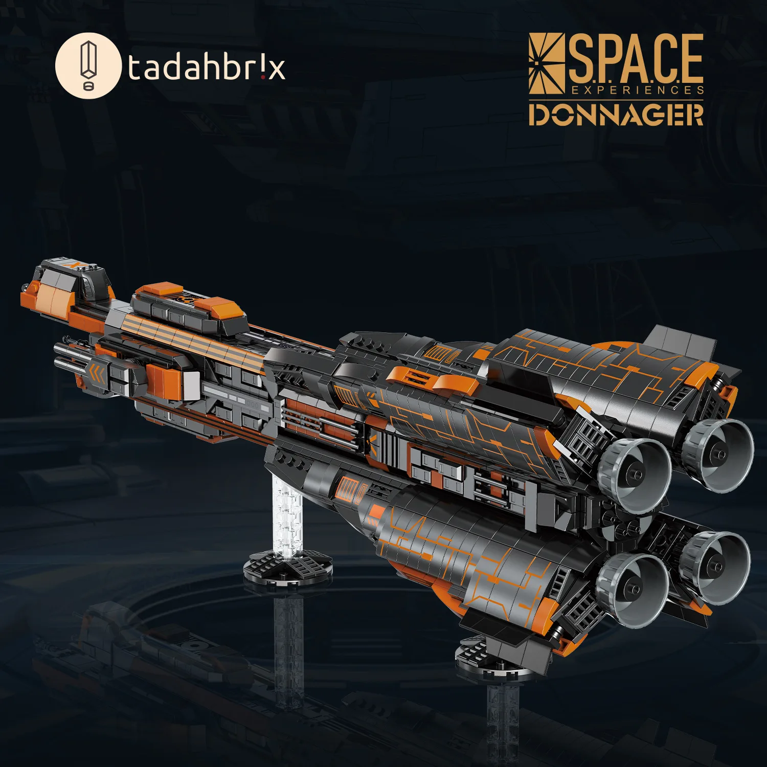 Строительные блоки Interstellar Space Explorer — комплект модели Galactic Voyage для аспираторов