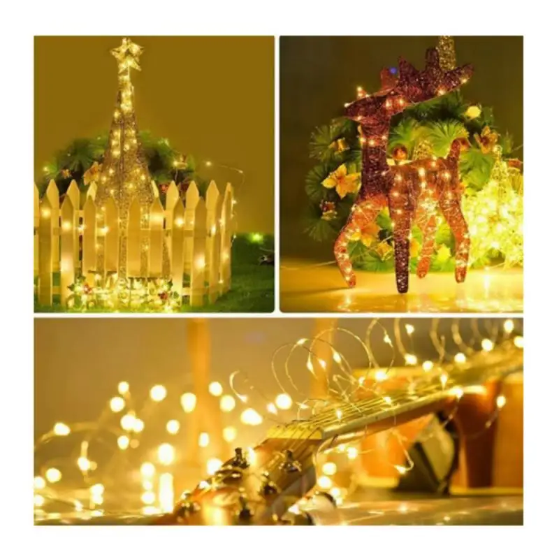 Гирлянды на батарейках свадебные украшения для стола вечерние рождественские