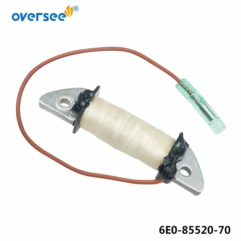 Зарядная катушка OVERSEE 6E0-85520-70 для подвесного двигателя Yamaha Parsun 4HP 5HP