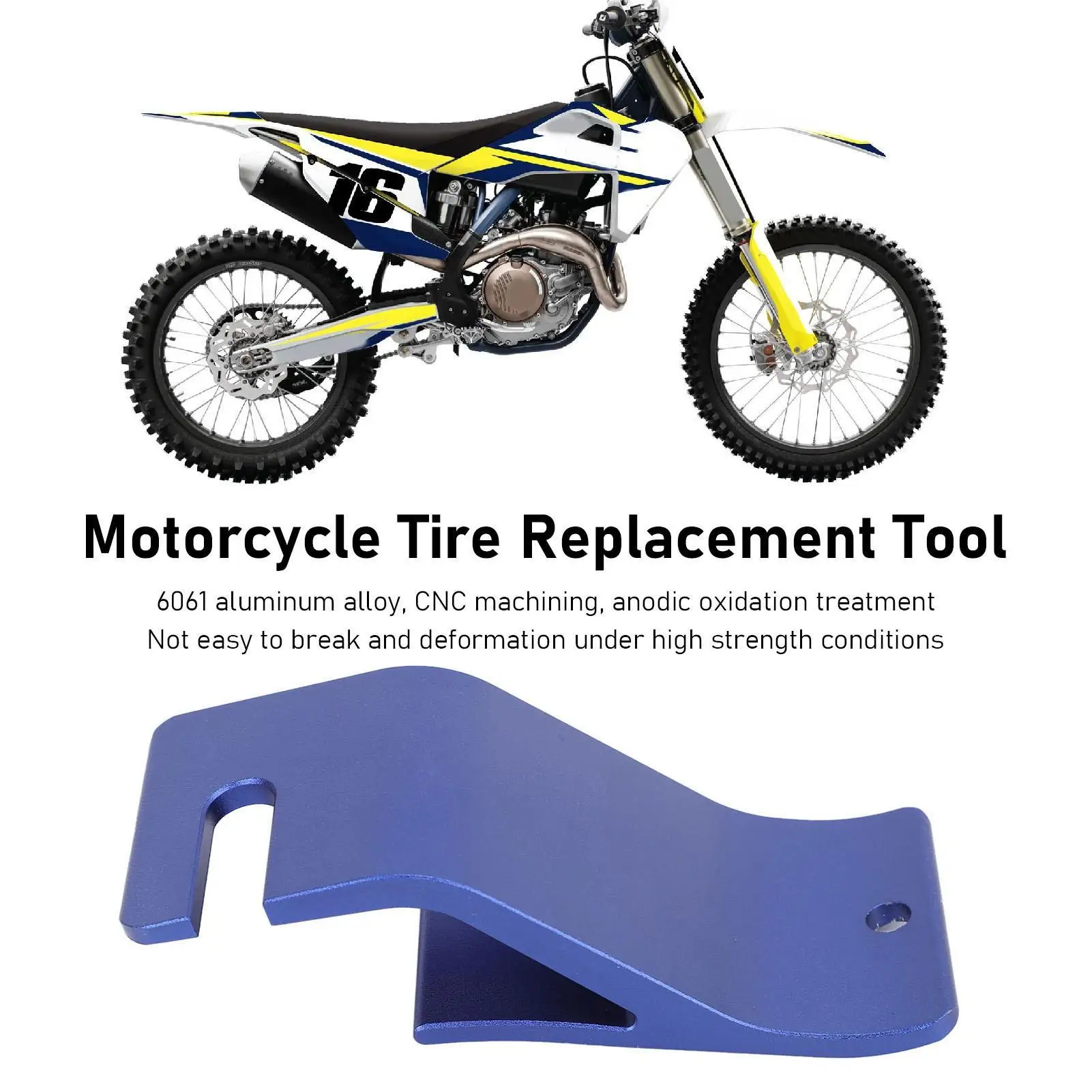 Инструмент для замены шин мотоциклов и внедорожных велосипедов