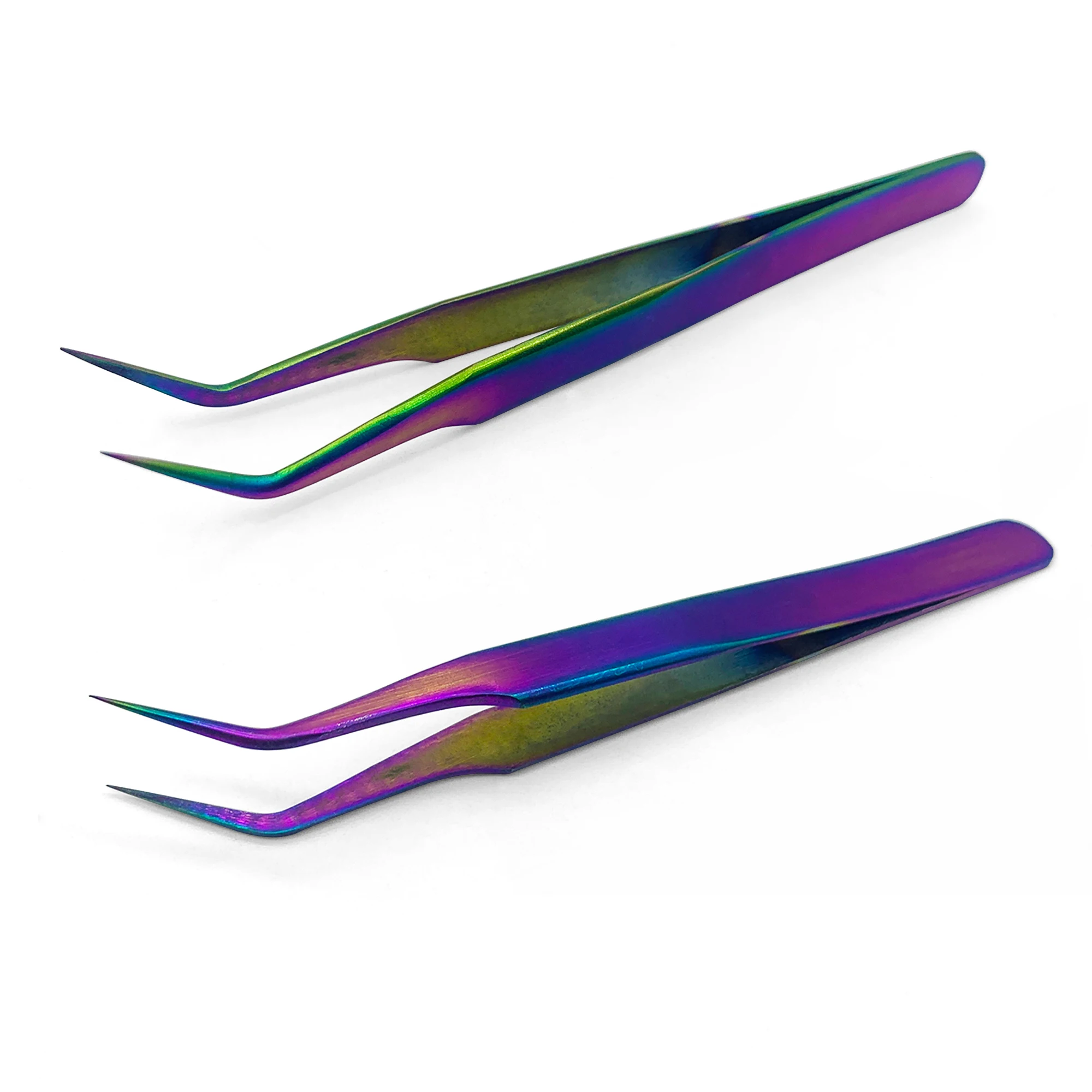 Пинцет для ресниц из нержавеющей стали антистатические принадлежности