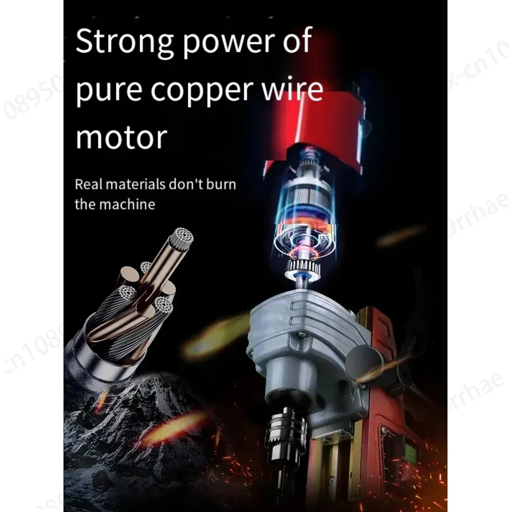 AX13/AX13RE Маленькая электрическая магнитная дрель для пола 220 В Мощная Портативный