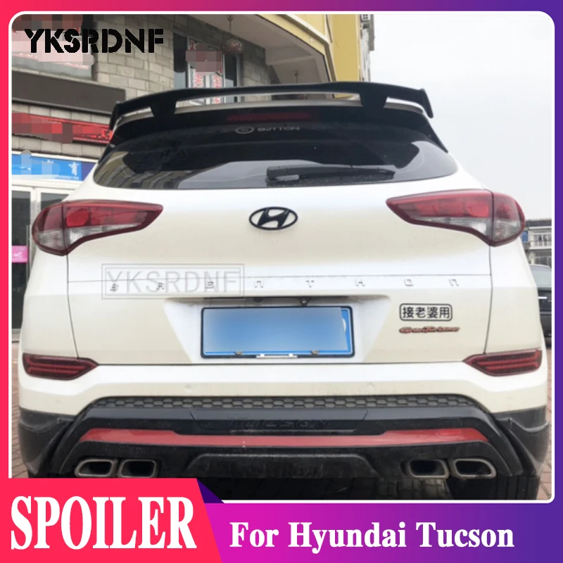 For Hyundai Tucson 2016 2017 2018 2019 2020 spoiler high quality ABS material rear wing spoiler New Tucson accessories body kit