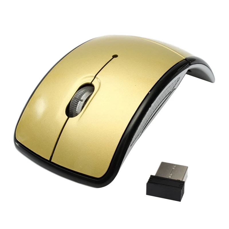 

Беспроводная Складная Мышь Arc 2,4G, беспроводная мышь, мини складные USB-приемники, эргономичная офисная мышь, аксессуары для игровых компьютеров и ноутбуков