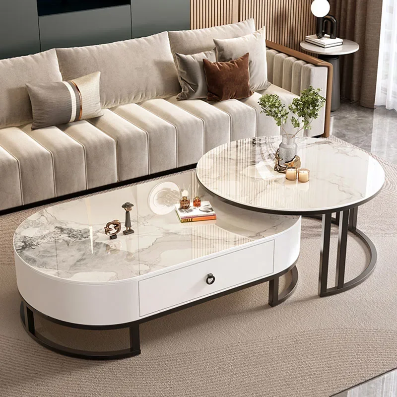 Журнальный столик для гостиной современный небольшой боковой минималистичный