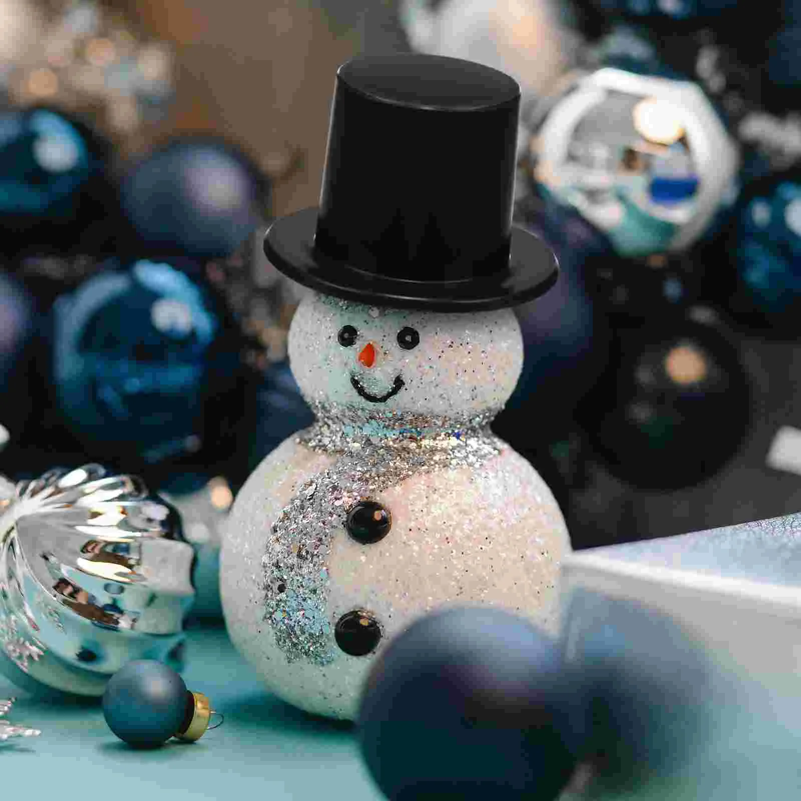 60 шт. пластиковая шляпа клоуна мини-шляпы ведьмы для поделок верхние