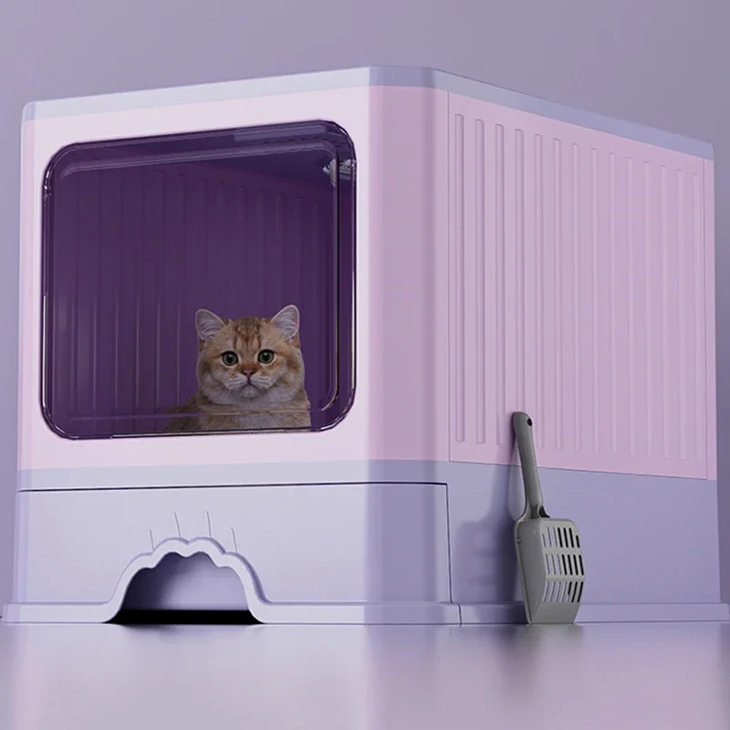 Большие Кошачьи кошачьи корзины кошачья корзина для улицы угловая кошек туалет