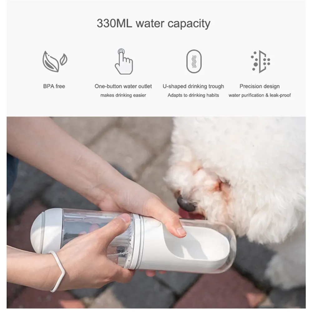 

Pet Water Bottle Portable with bowl Multifunction Dog bowl Durable Outdoors Travel Portable Cat Drinking Feeder Dog accessories